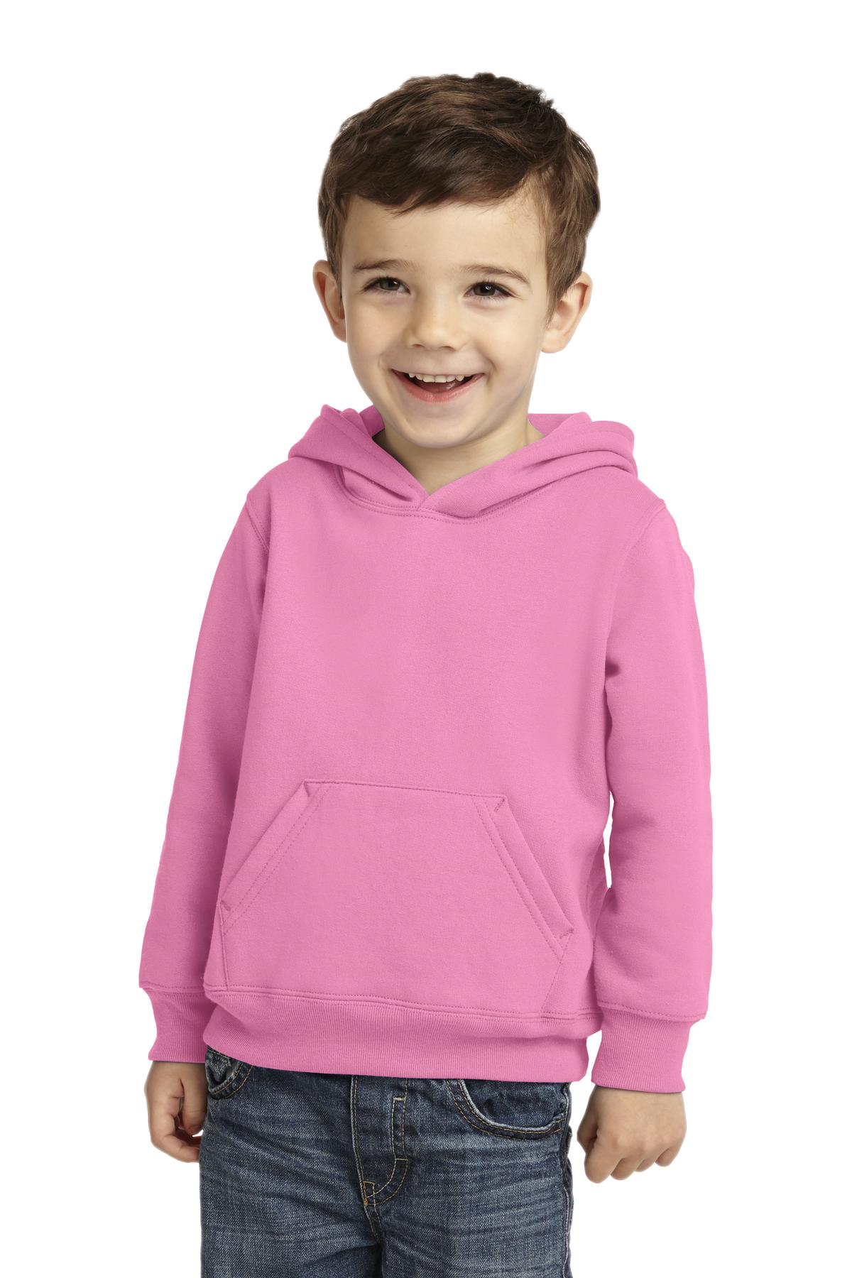 Port and Company Toddler Core Fleece Pullover Hooded Sweatshirt. CAR78TH