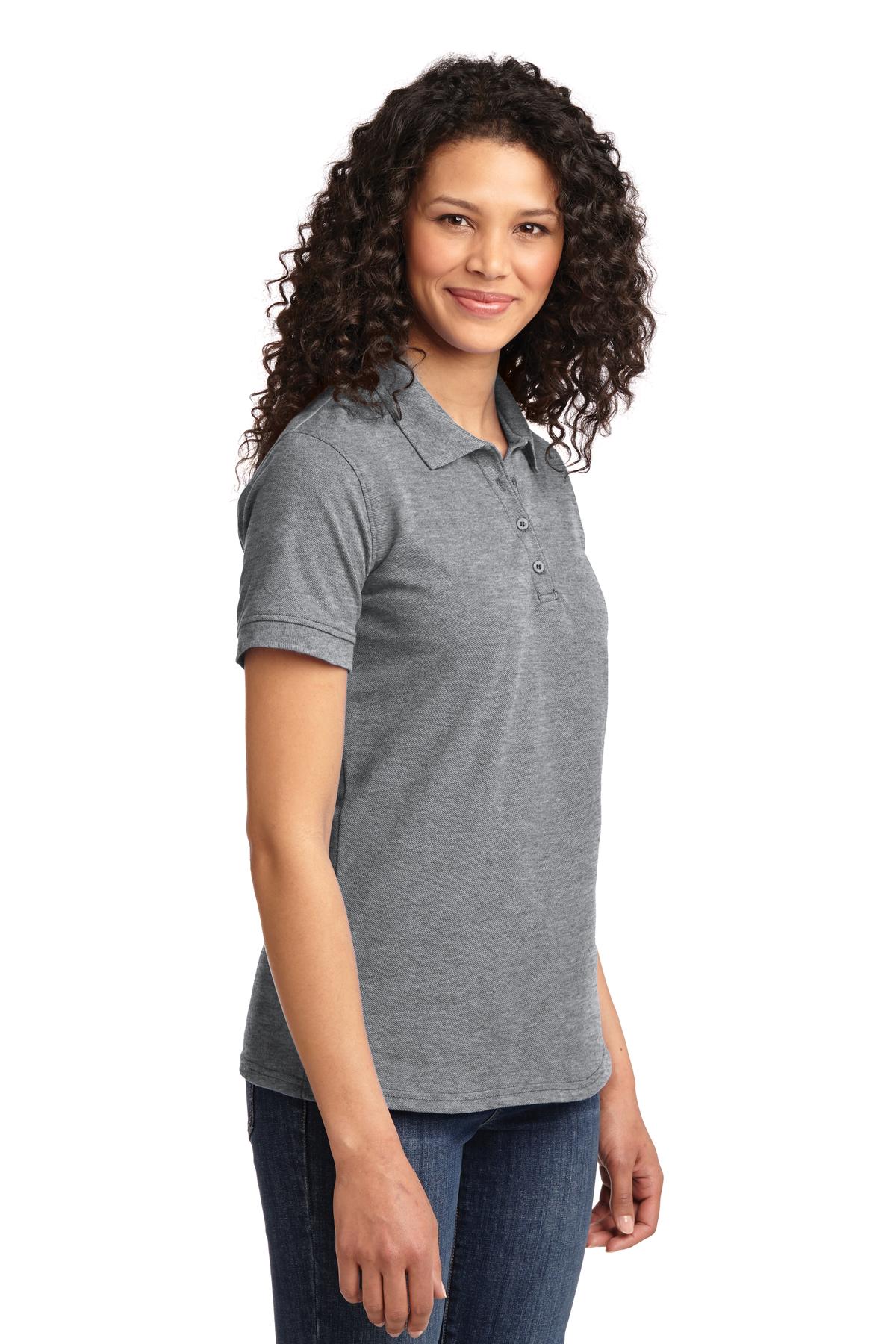 Port & Company Ladies Core Blend Pique Polo. LKP155
