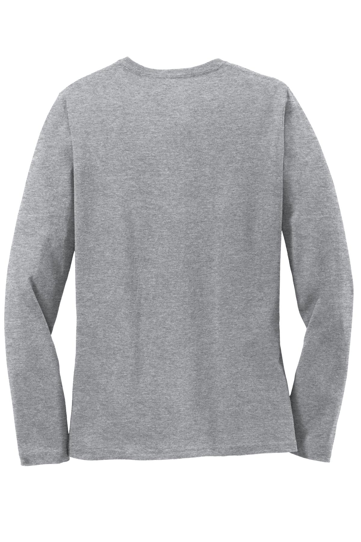 Port & Company Ladies Long Sleeve Core Cotton Tee - Bild 8 von 56