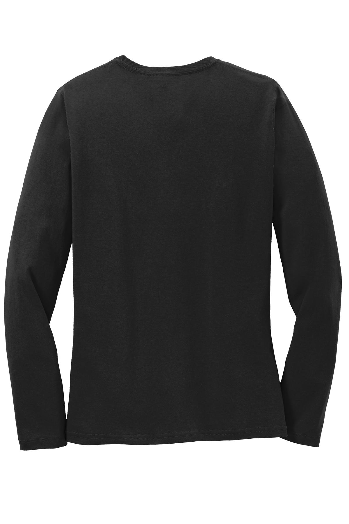 Port & Company Ladies Long Sleeve Core Cotton Tee - Bild 28 von 56