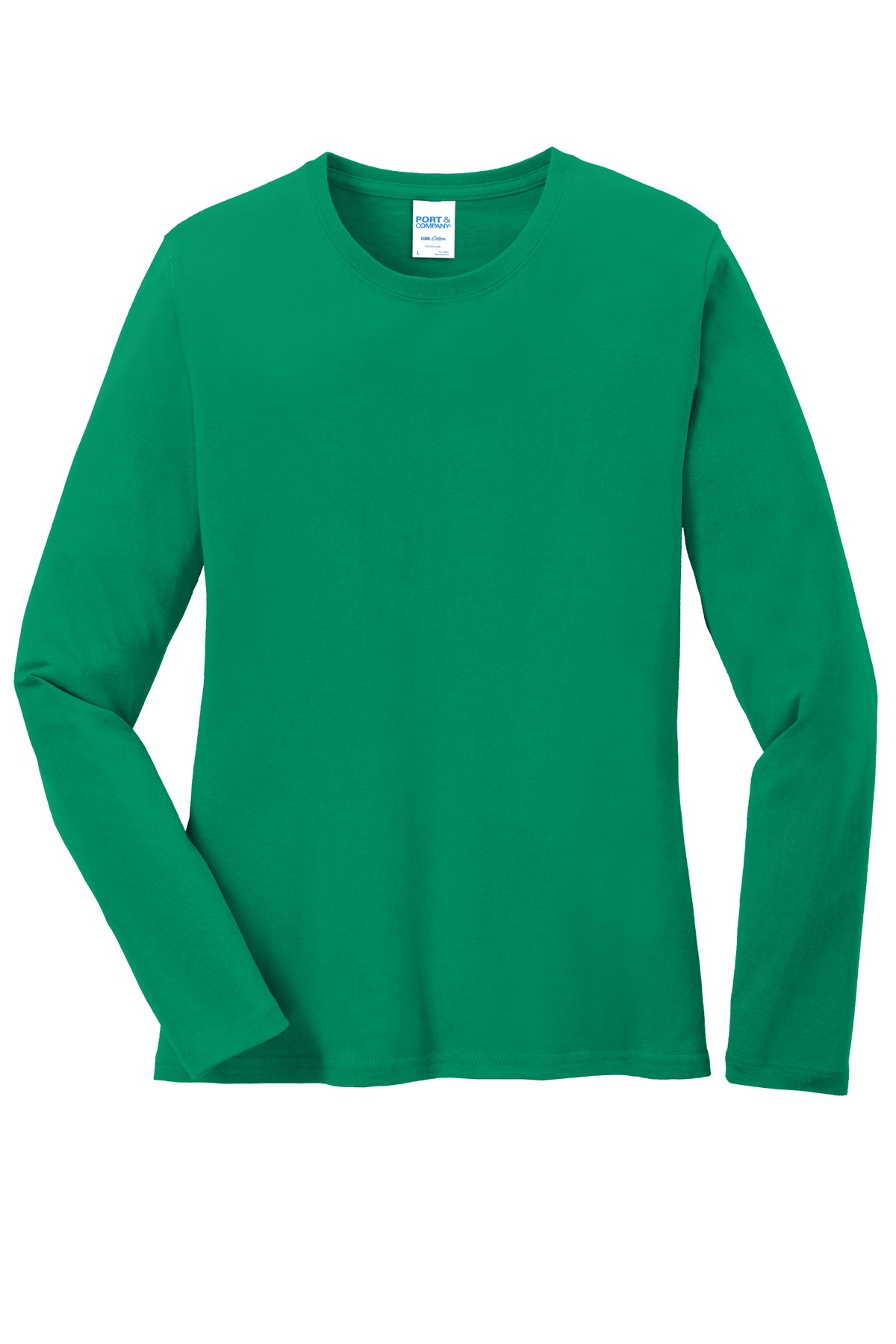 Port & Company Ladies Long Sleeve Core Cotton Tee - Bild 31 von 56