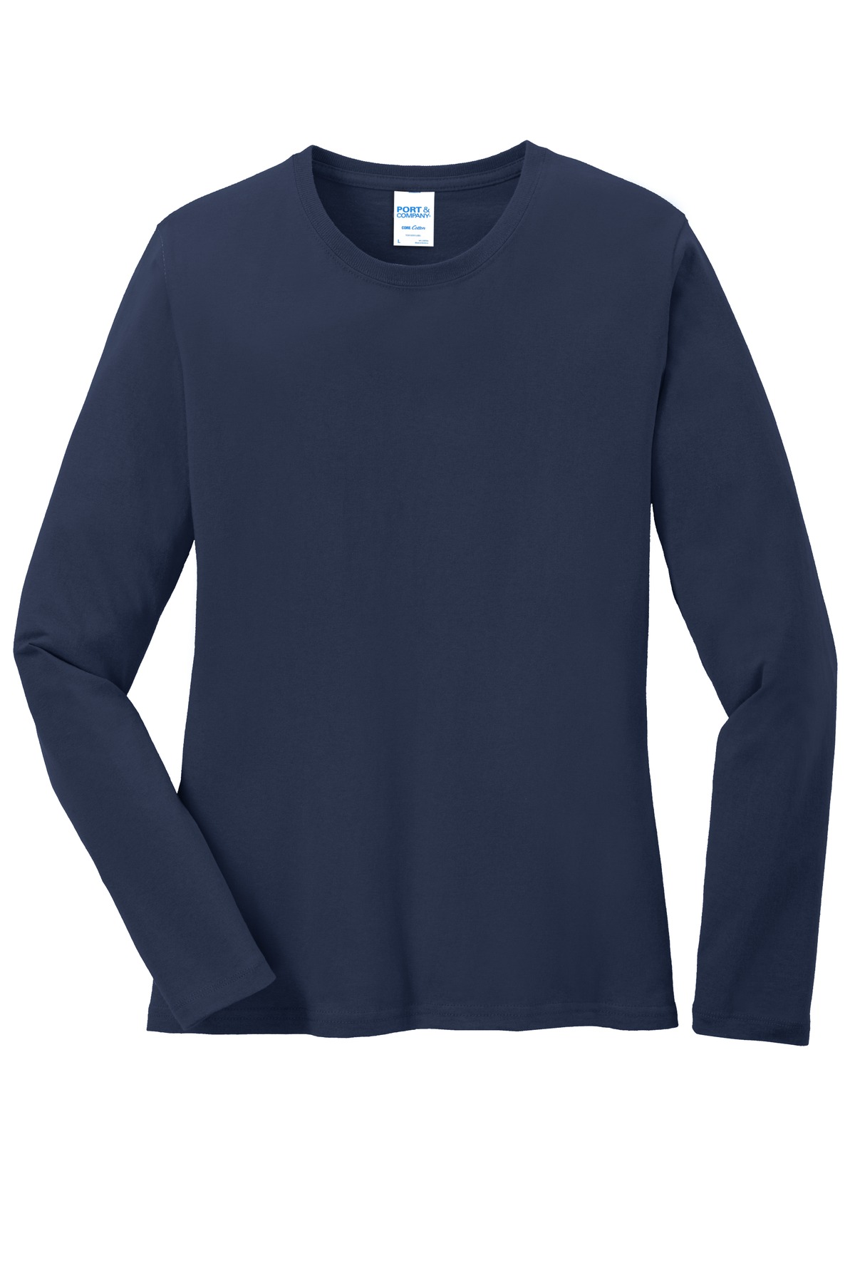 Port & Company Ladies Long Sleeve Core Cotton Tee - Bild 35 von 56