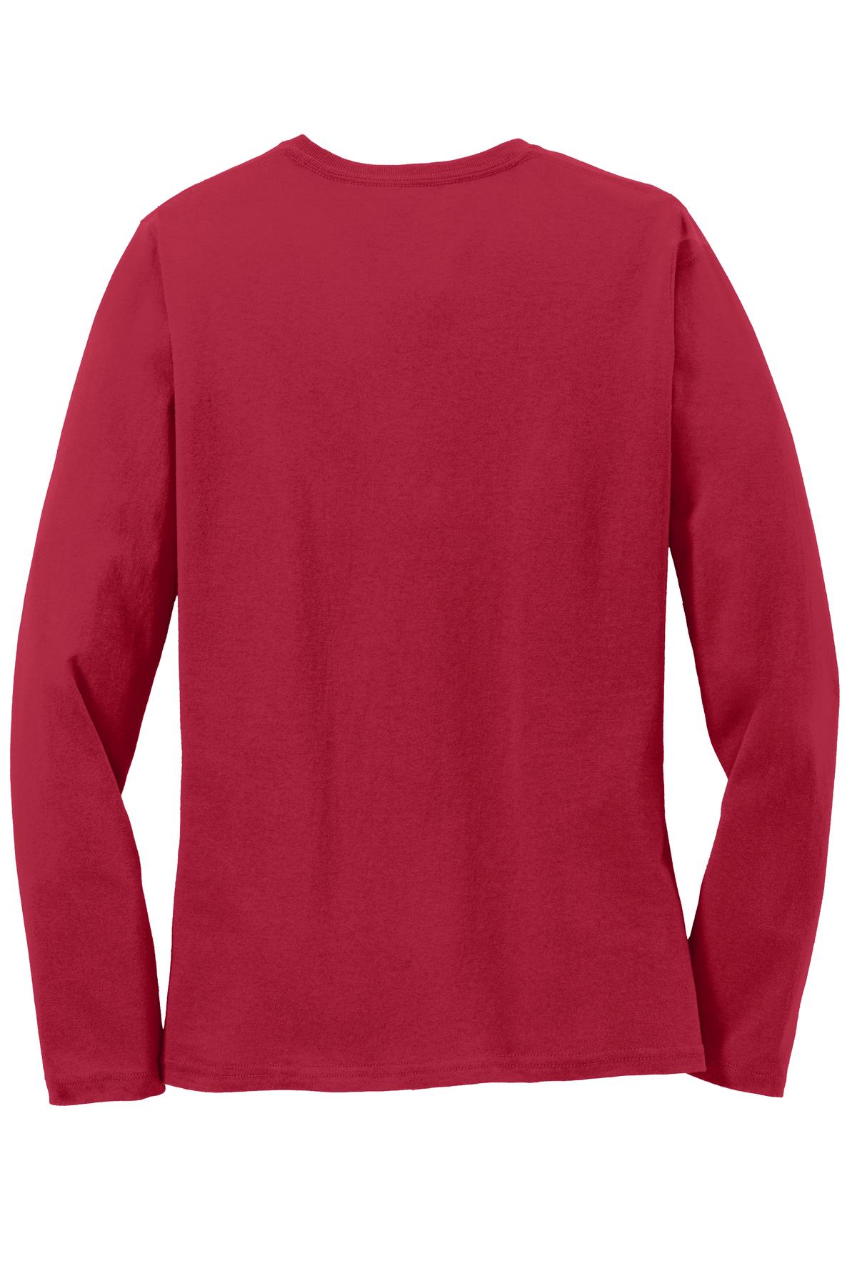 Port & Company Ladies Long Sleeve Core Cotton Tee - Bild 44 von 56