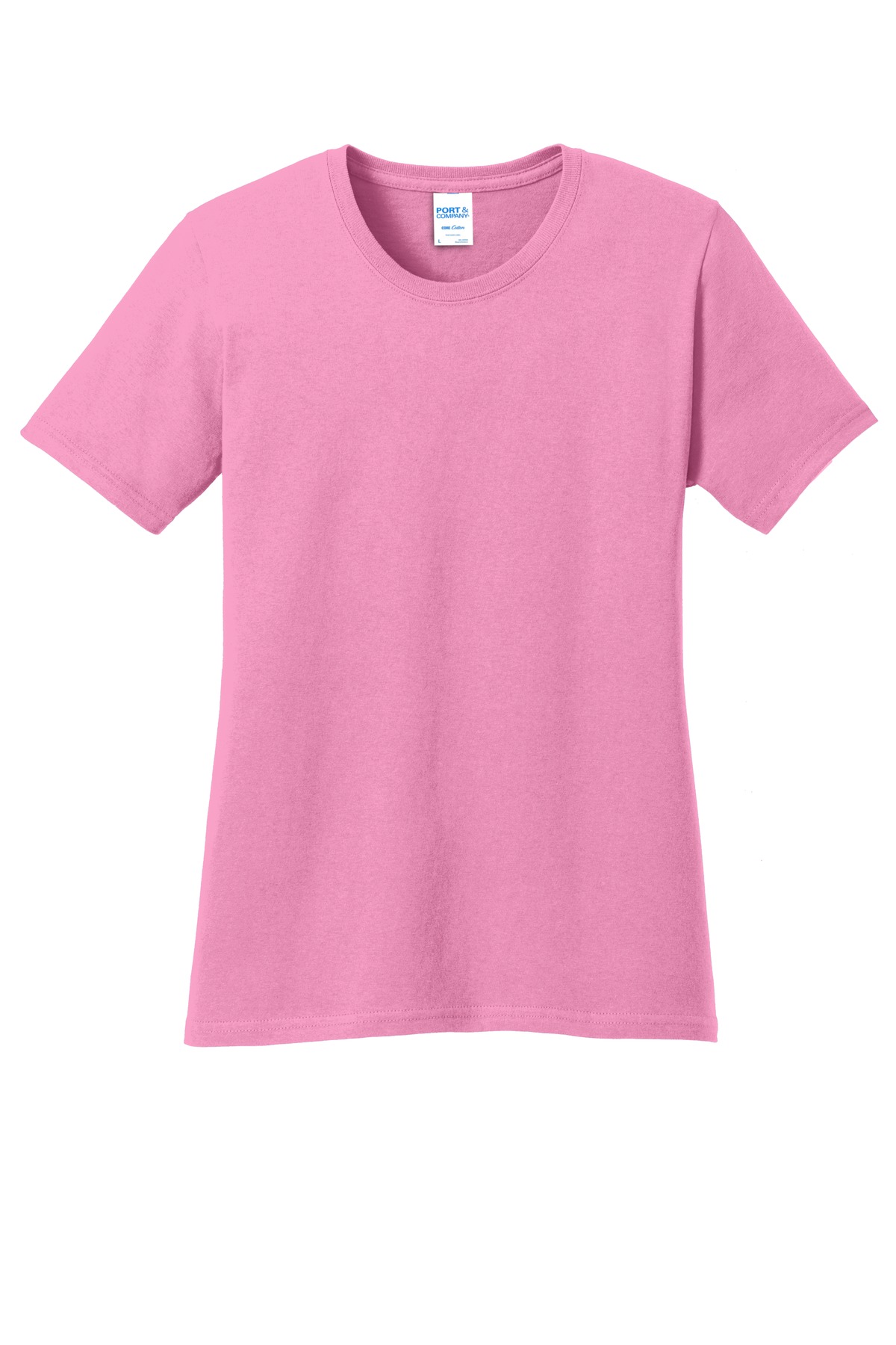 Camiseta de algodón Port & Company para dama - Imagen 19 de 72