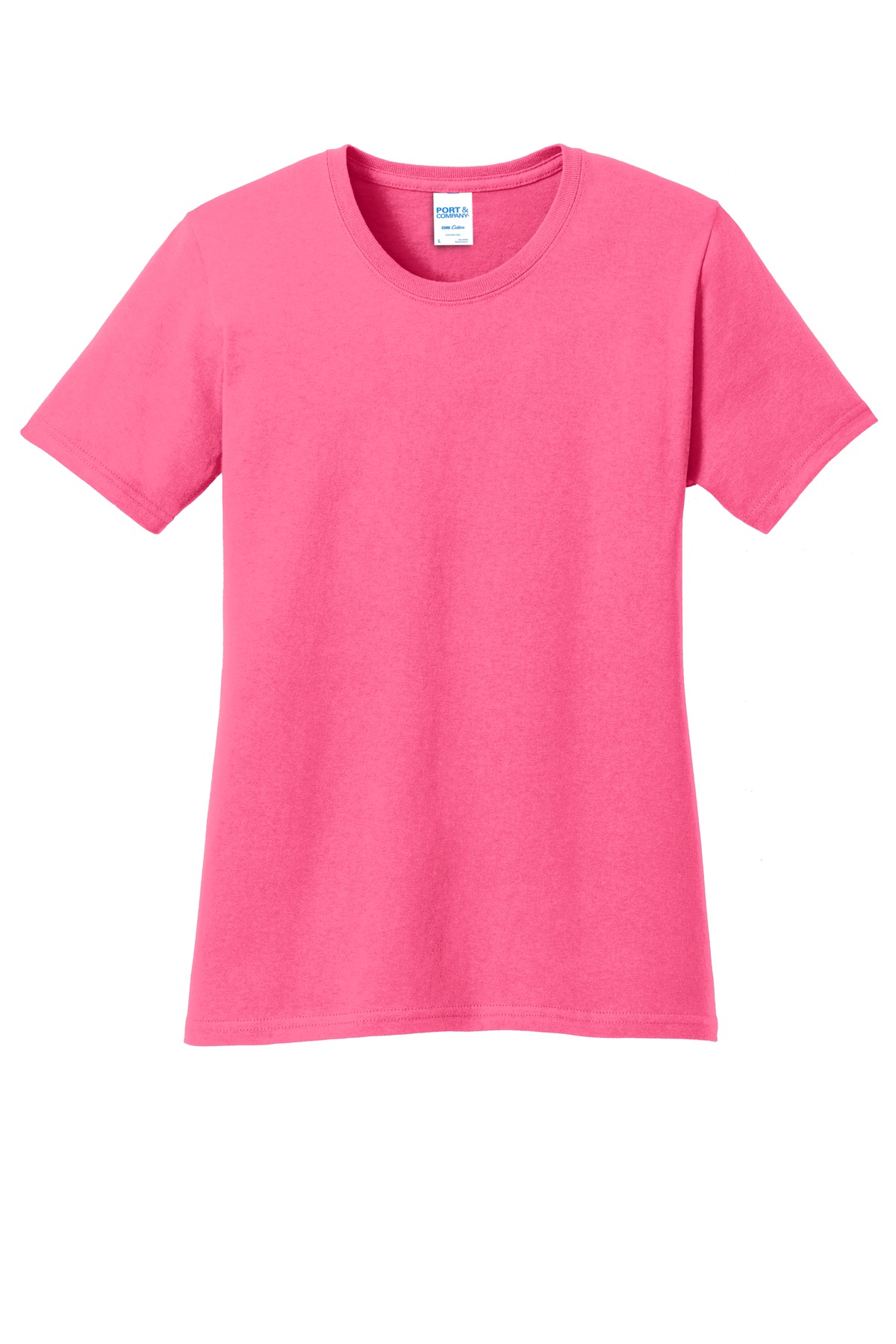 Camiseta de algodón Port & Company para dama - Imagen 47 de 72