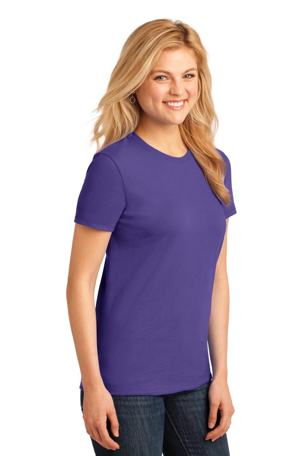 Port & Company Women's Core Cotton Tee. LPC54