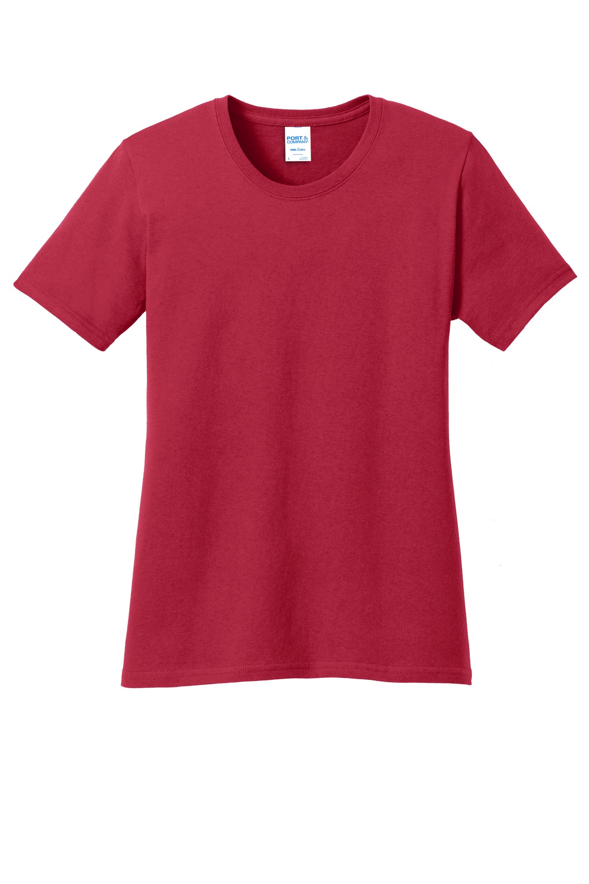 Camiseta de algodón Port & Company para dama - Imagen 55 de 72