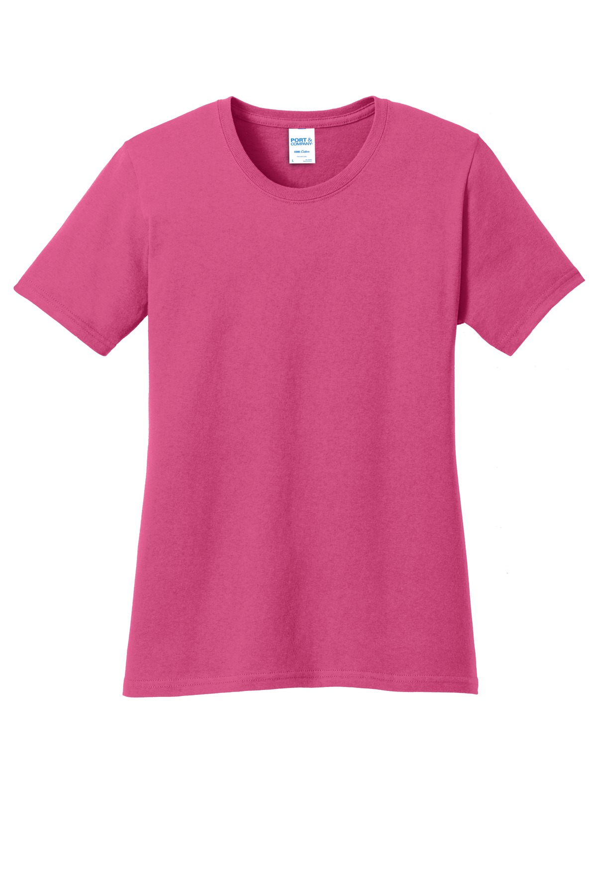 Camiseta de algodón Port & Company para dama - Imagen 63 de 72