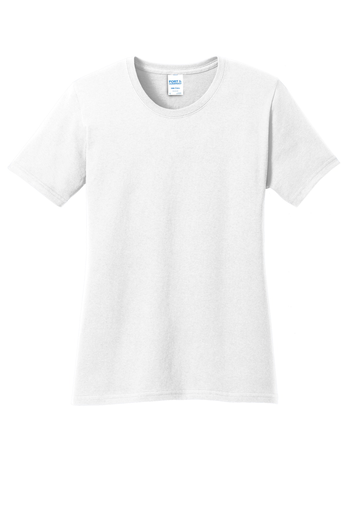 Camiseta de algodón Port & Company para dama - Imagen 71 de 72