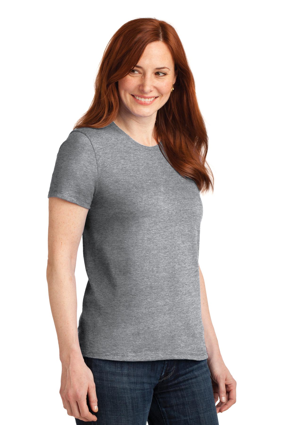 Port & Co Women's Core Blend Tee. LPC55