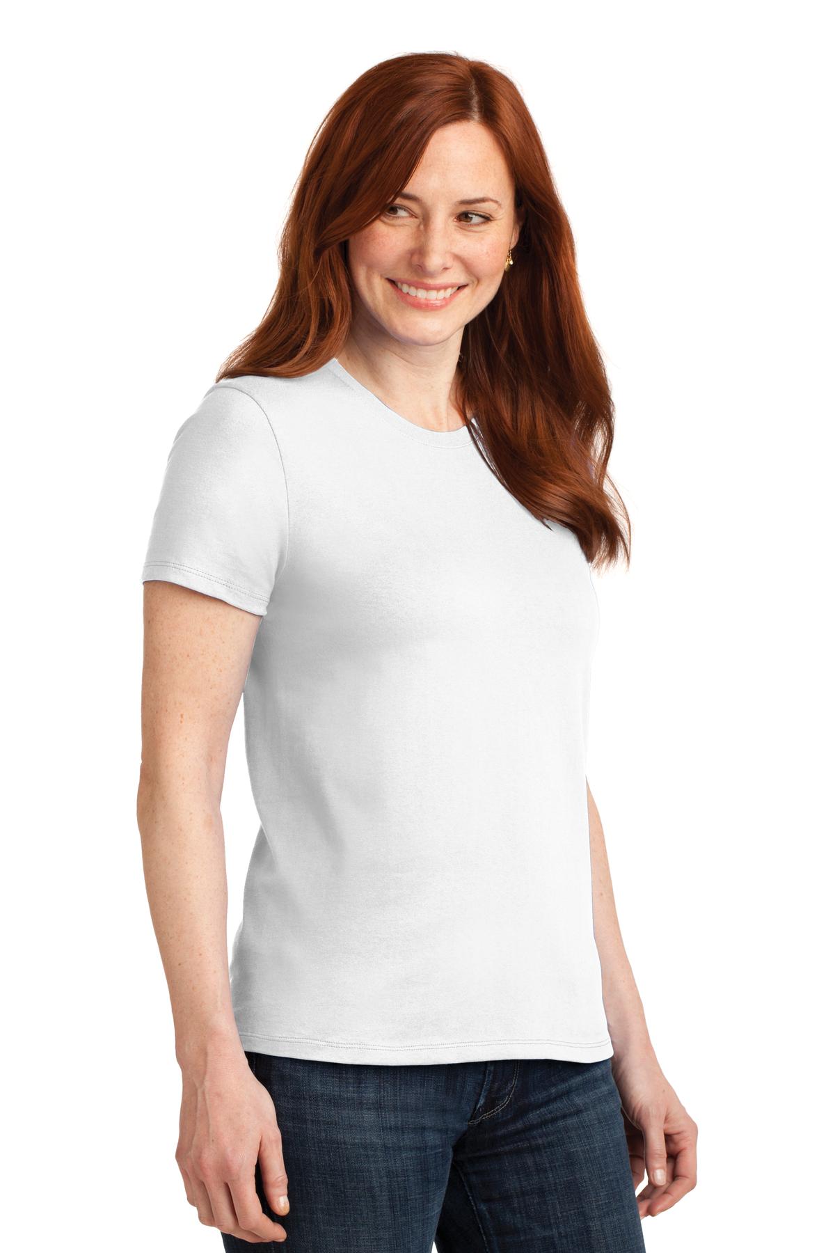 Port & Company Women's Core Blend Tee. LPC55