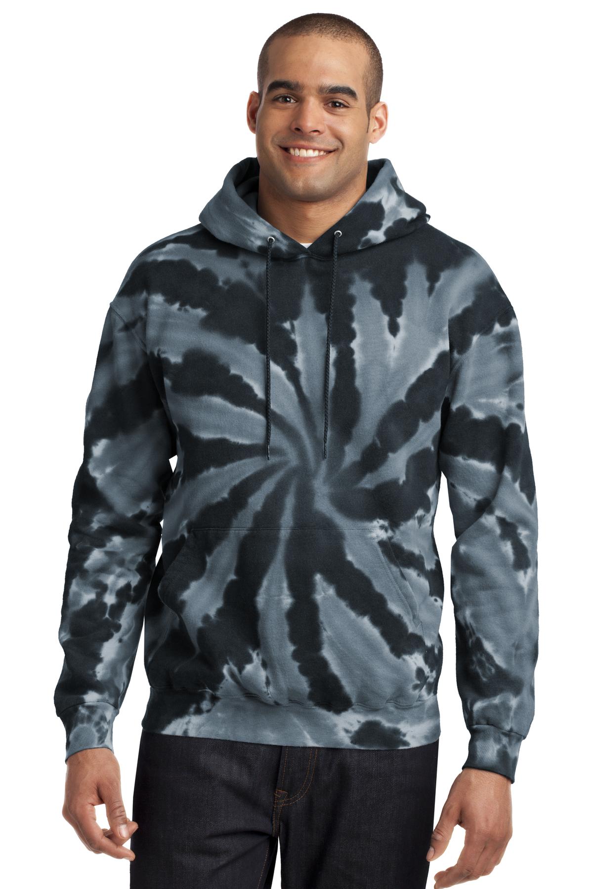 Port & Company Hospitality Sweatshirts & Fleece ® Tie-Dye Pullover Hooded Sweatshirt.-Port & Company