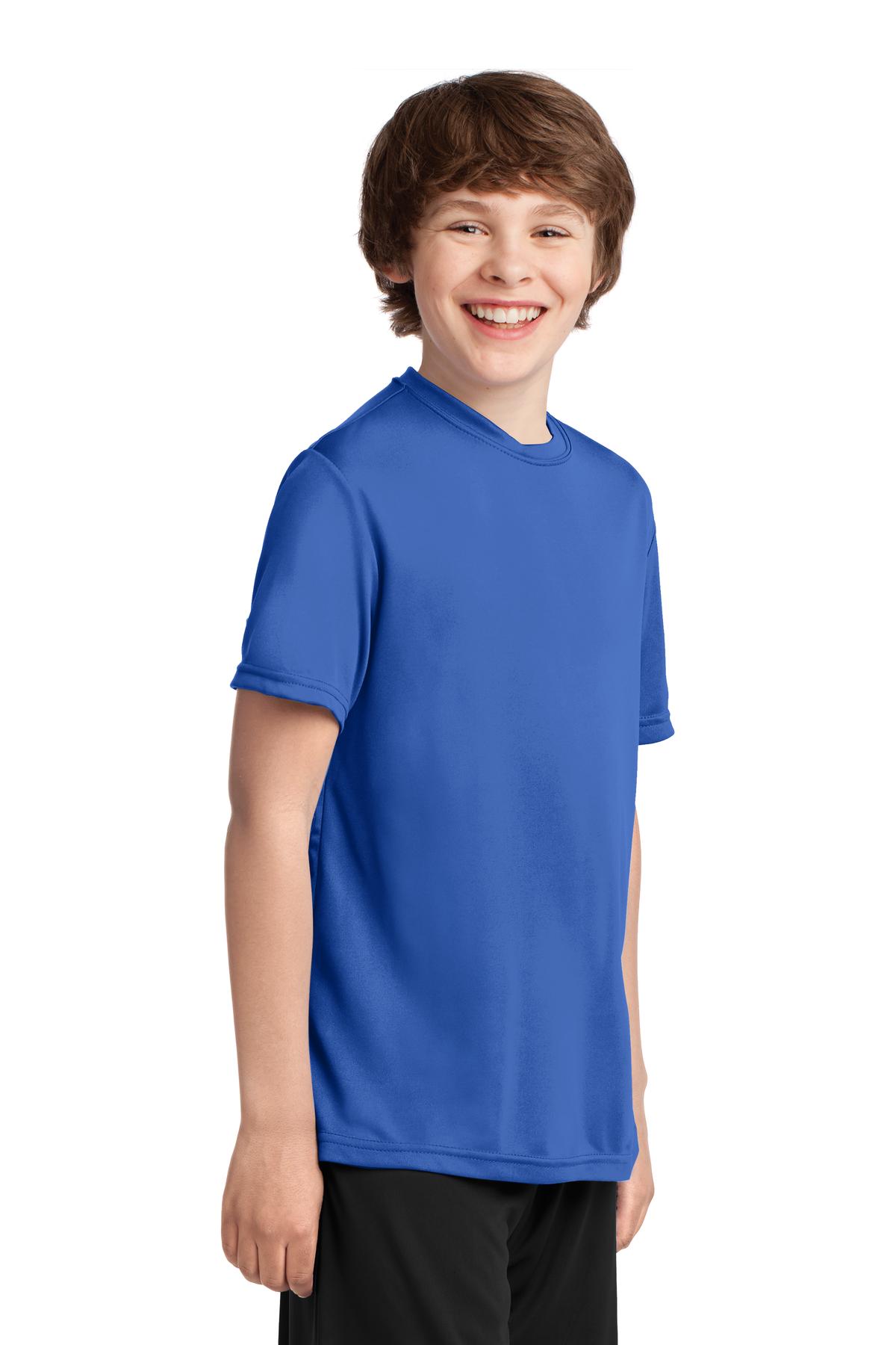 Port & Co Youth Performance Tee. PC380Y