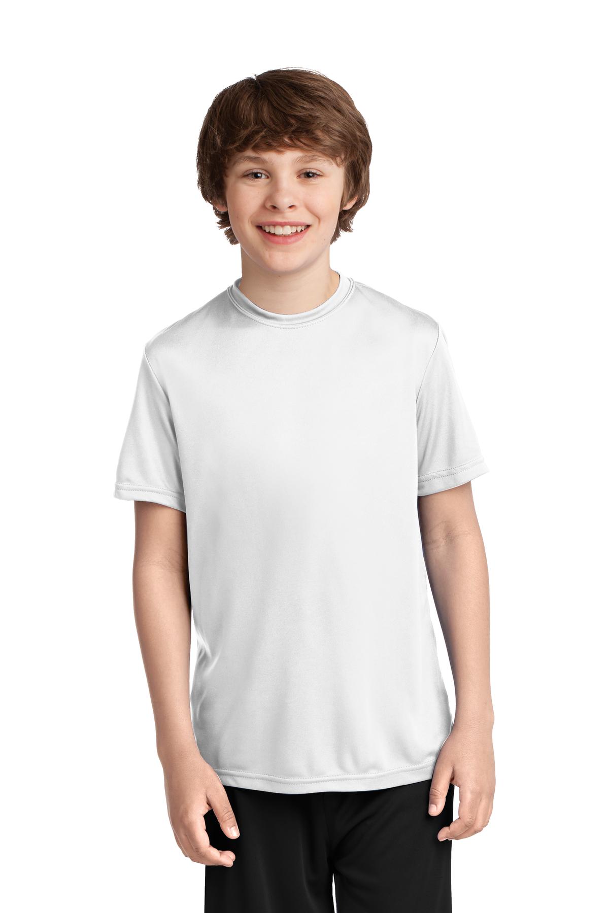 Port and Company Youth Performance Tee. PC380Y