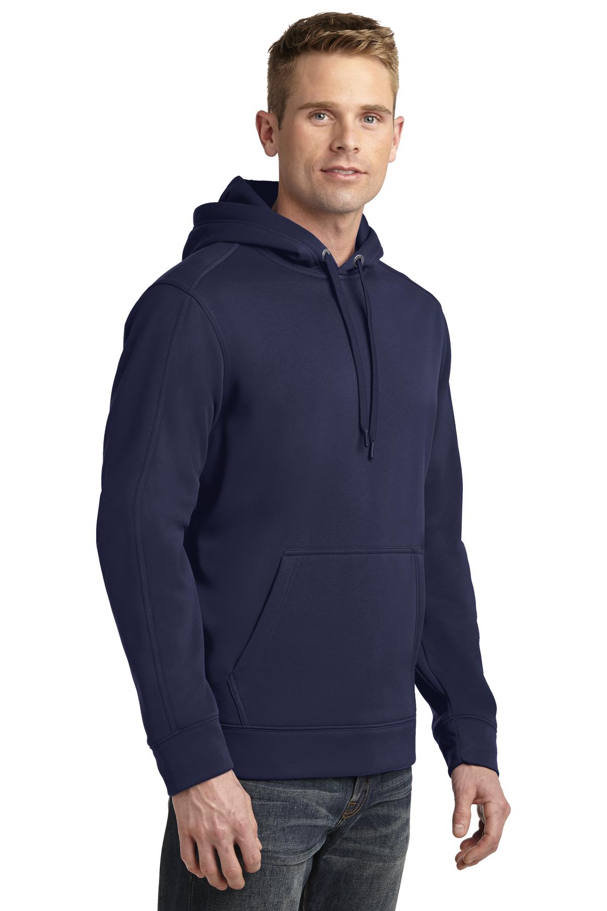 Sport-Tek Repel Fleece Hooded Pullover. ST290
