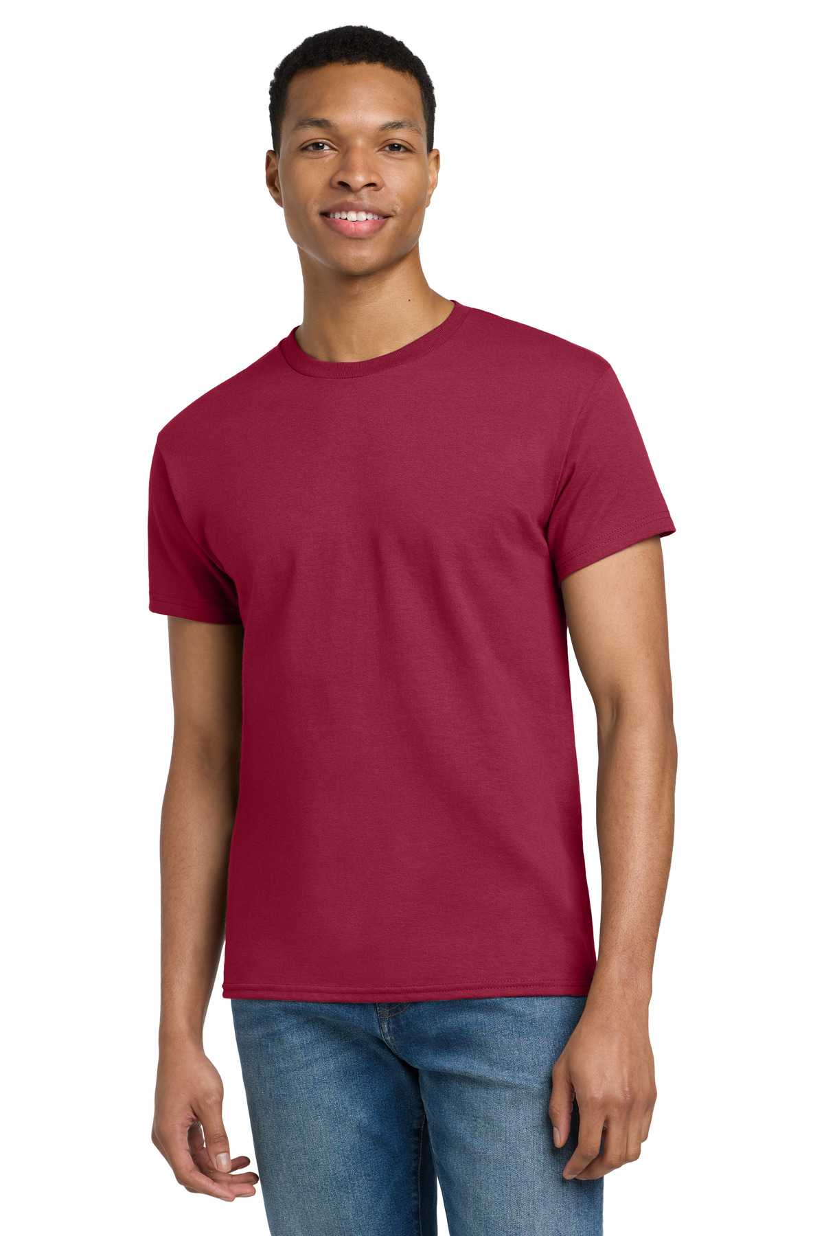 Gildan ® - Ultra Cotton ® 100% US Cotton T-Shirt. 2000 - Cardinal Red