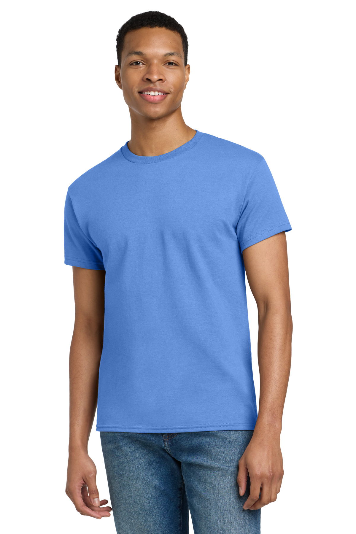 Gildan ® - Ultra Cotton ® 100% US Cotton T-Shirt. 2000 - Carolina Blue