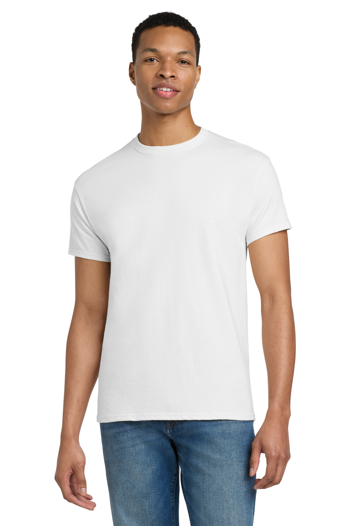 Gildan ® - Ultra Cotton ® 100% US Cotton T-Shirt. 2000 - White