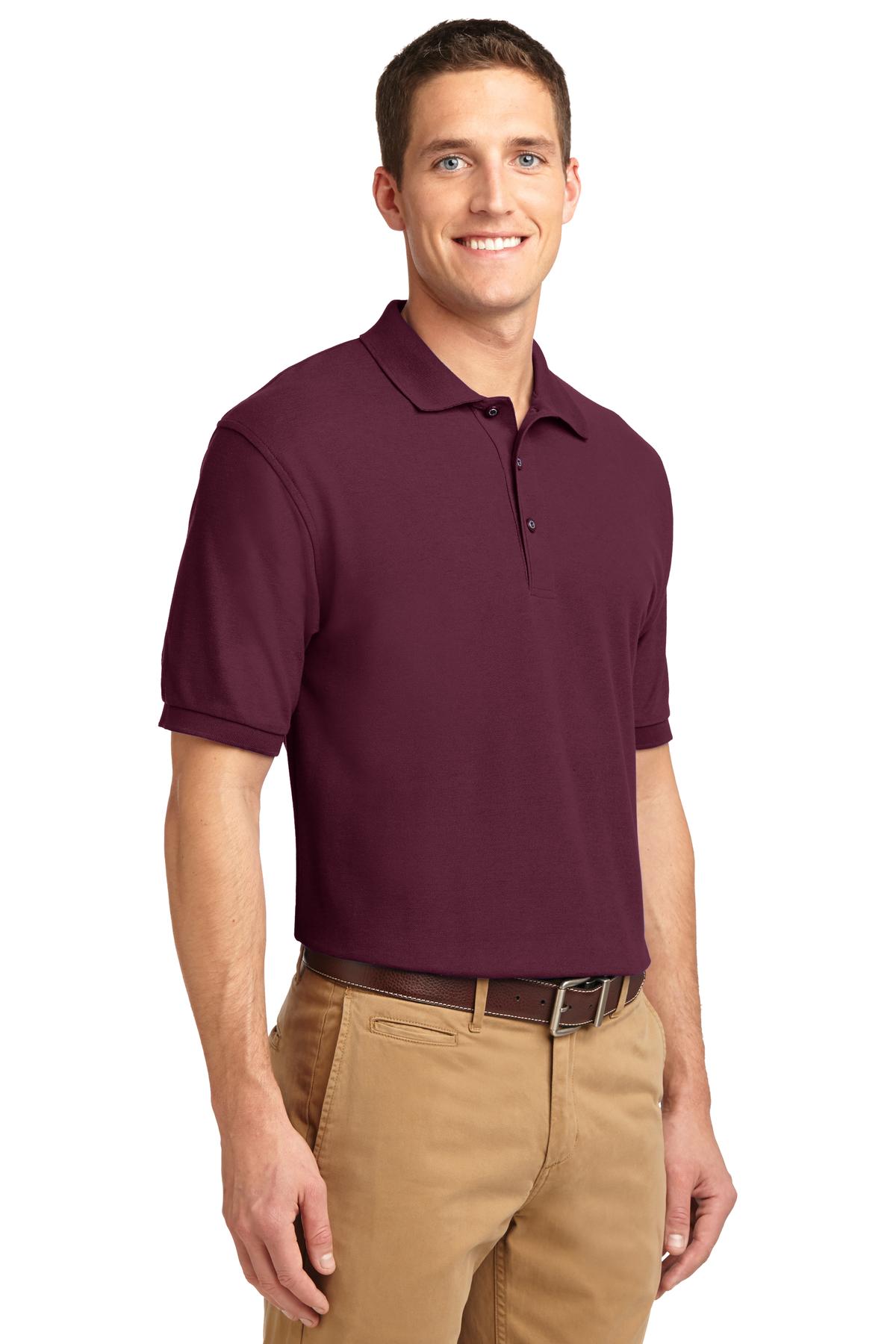 Port Authority Extended Size Silk Touch Polo K500ES