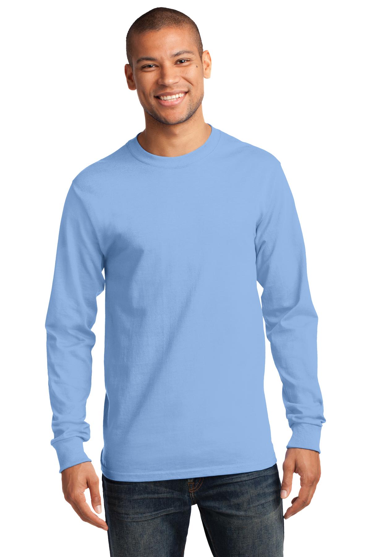 Port & Company - Long Sleeve Essential Tee. PC61LS