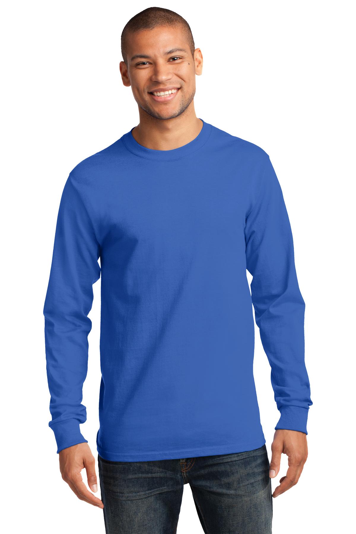 Port & Company - Long Sleeve Essential Tee. PC61LS