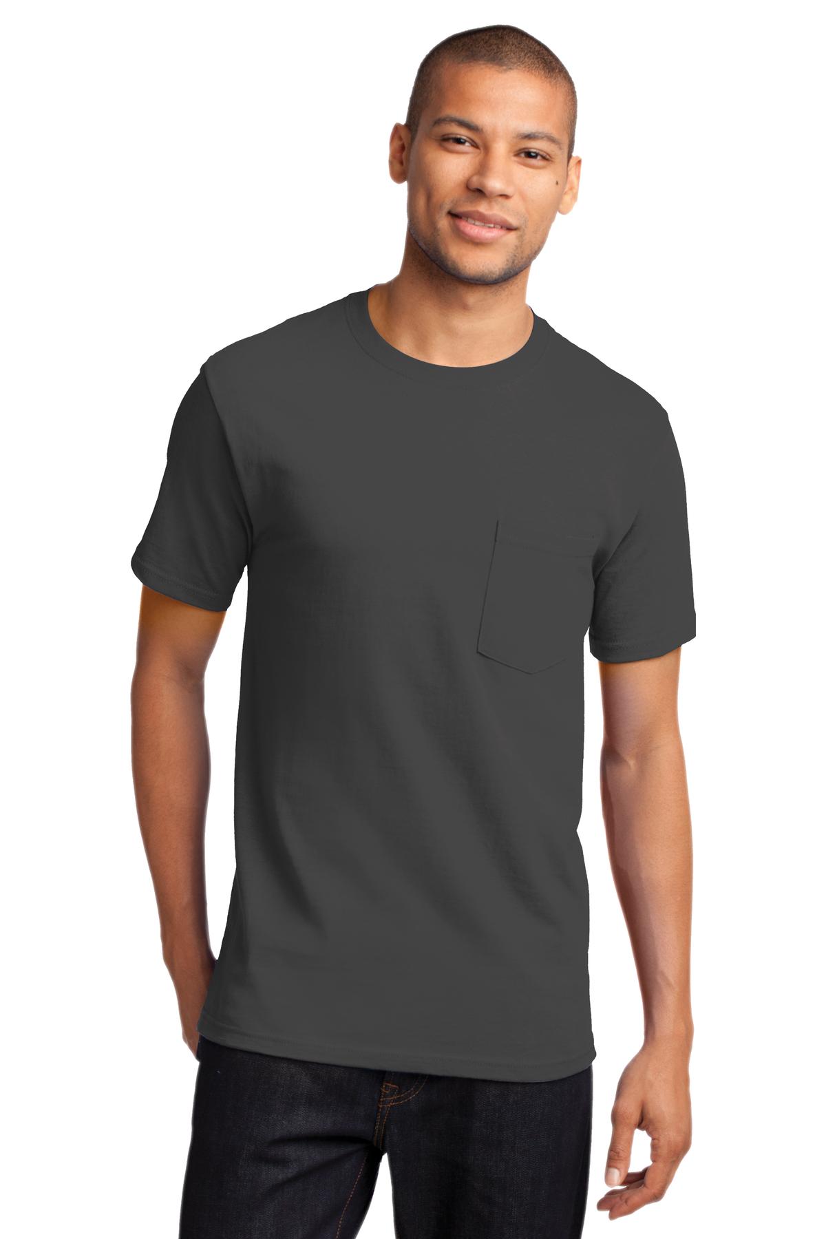 Port and Company - Essential Pocket Tee. PC61P