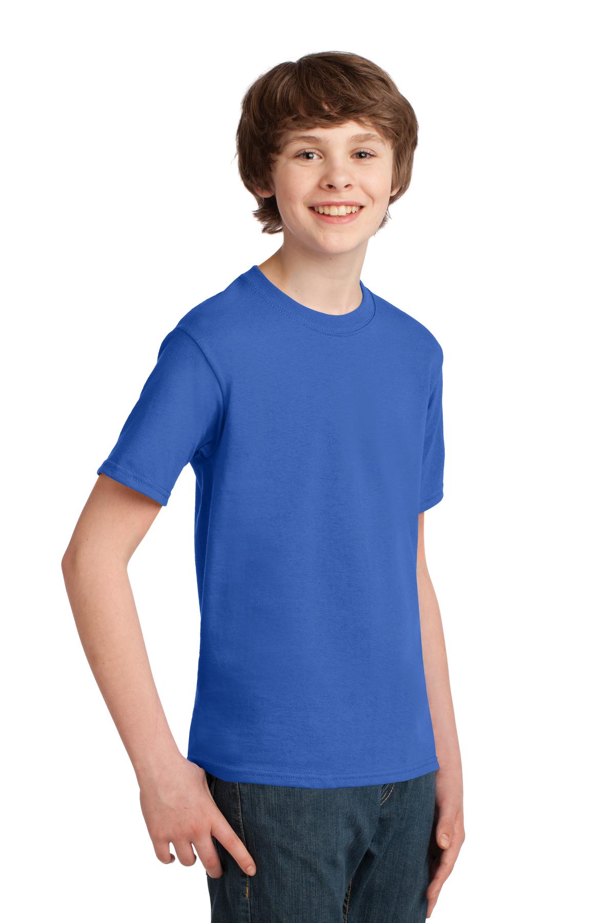 Port & Company Youth Essential Tee. PC61Y