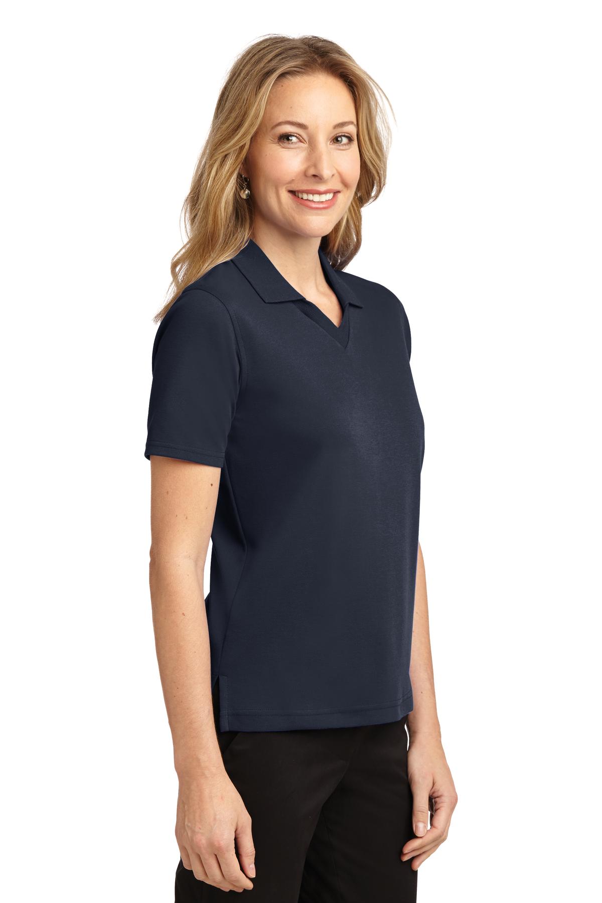Port Authority Women's Rapid Dry Polo. L455