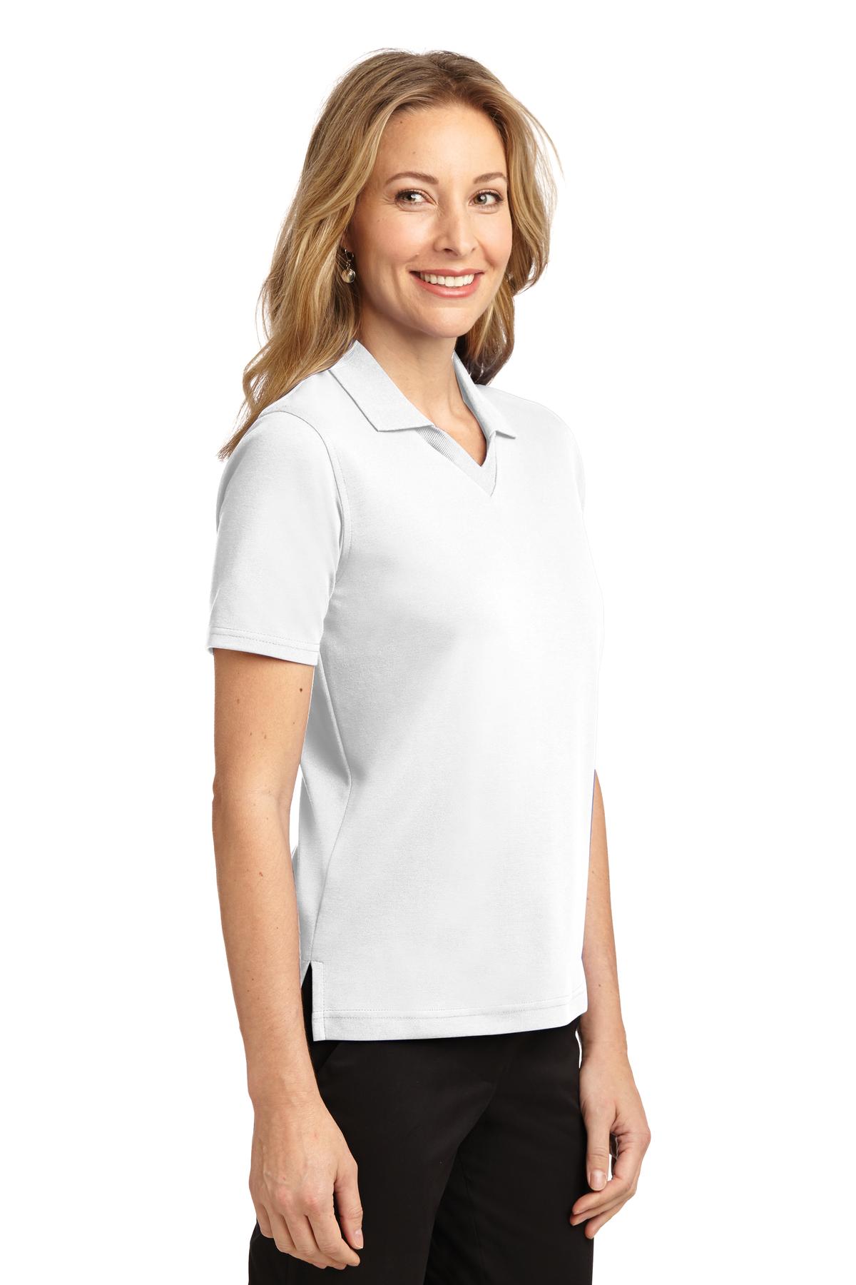 Port Authority Ladies Rapid Dry Polo. L455