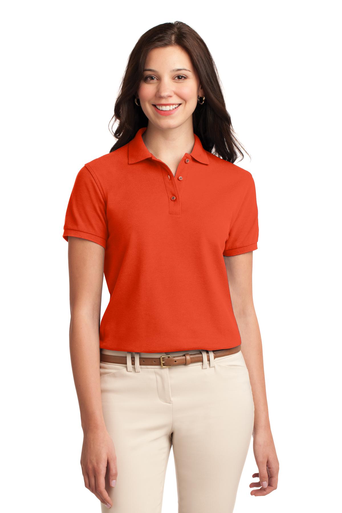 Port Authority ® Women's Silk Touch™ Polo. L500 - Image 28