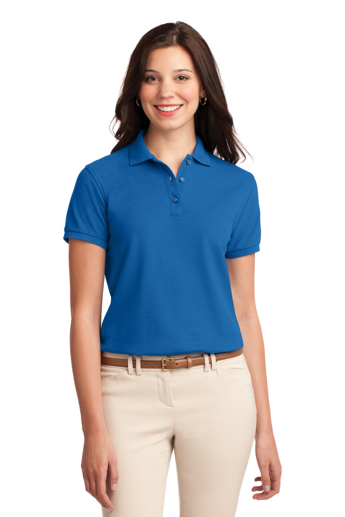 Port Authority ® Women's Silk Touch™ Polo. L500 - Image 34