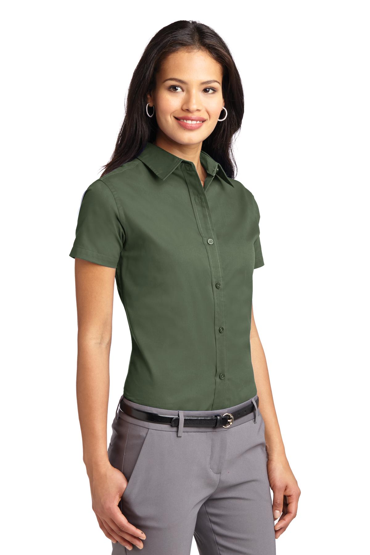 Port Authority Women's Short Sleeve Easy Care Shirt. L508