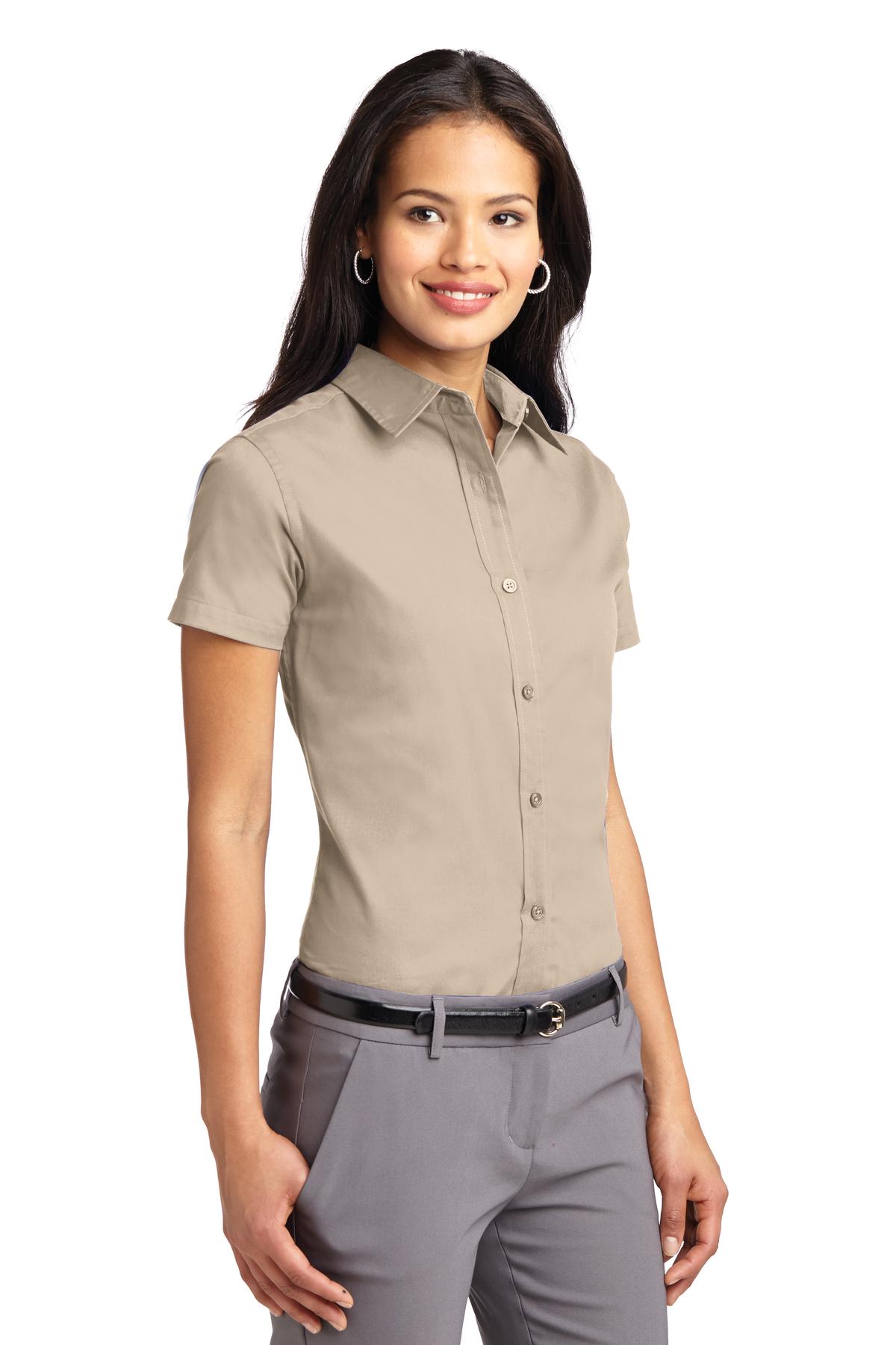 Port Authority Women's Short Sleeve Easy Care Shirt. L508