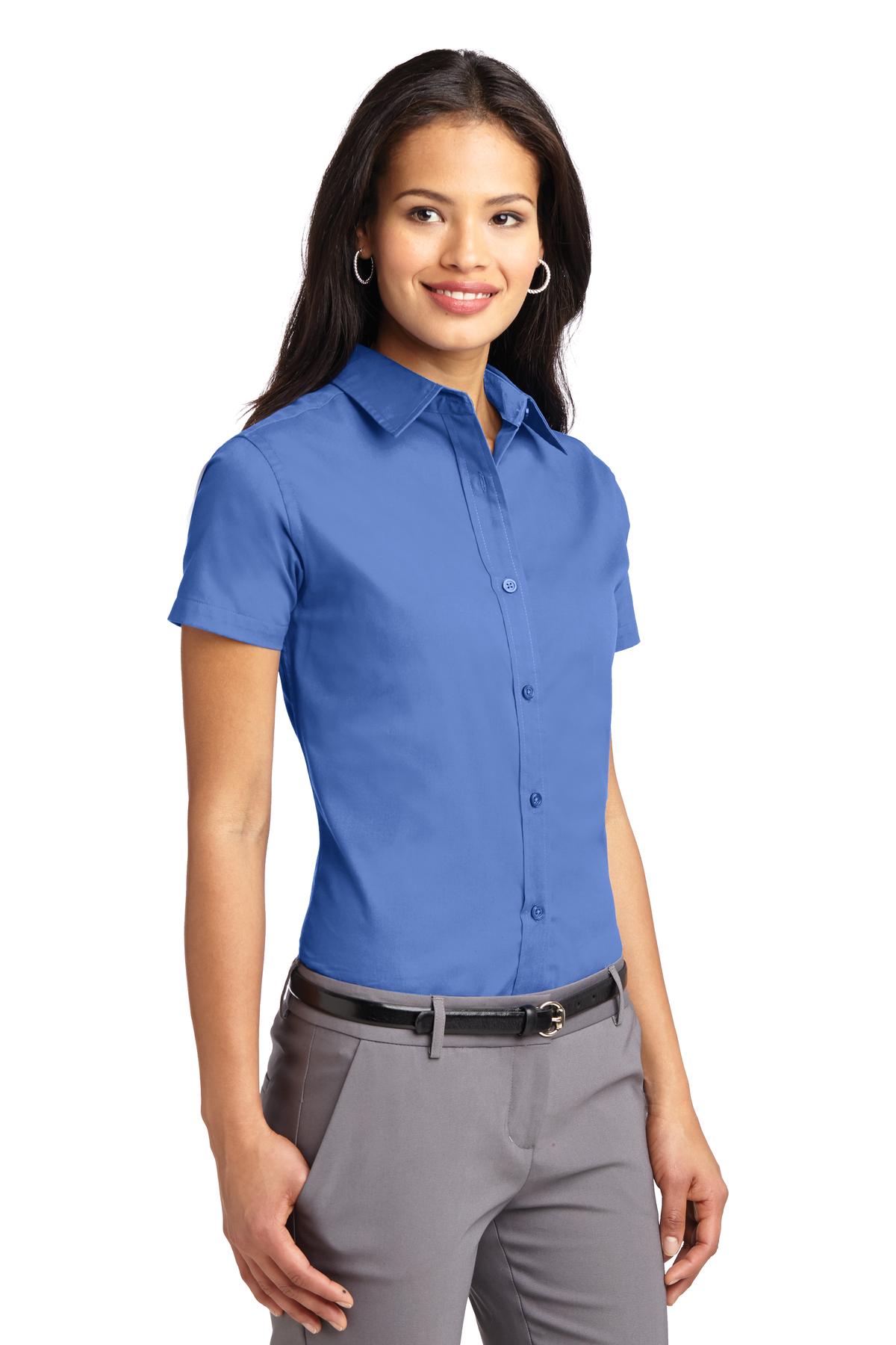 Port Authority Women's Short Sleeve Easy Care Shirt. L508