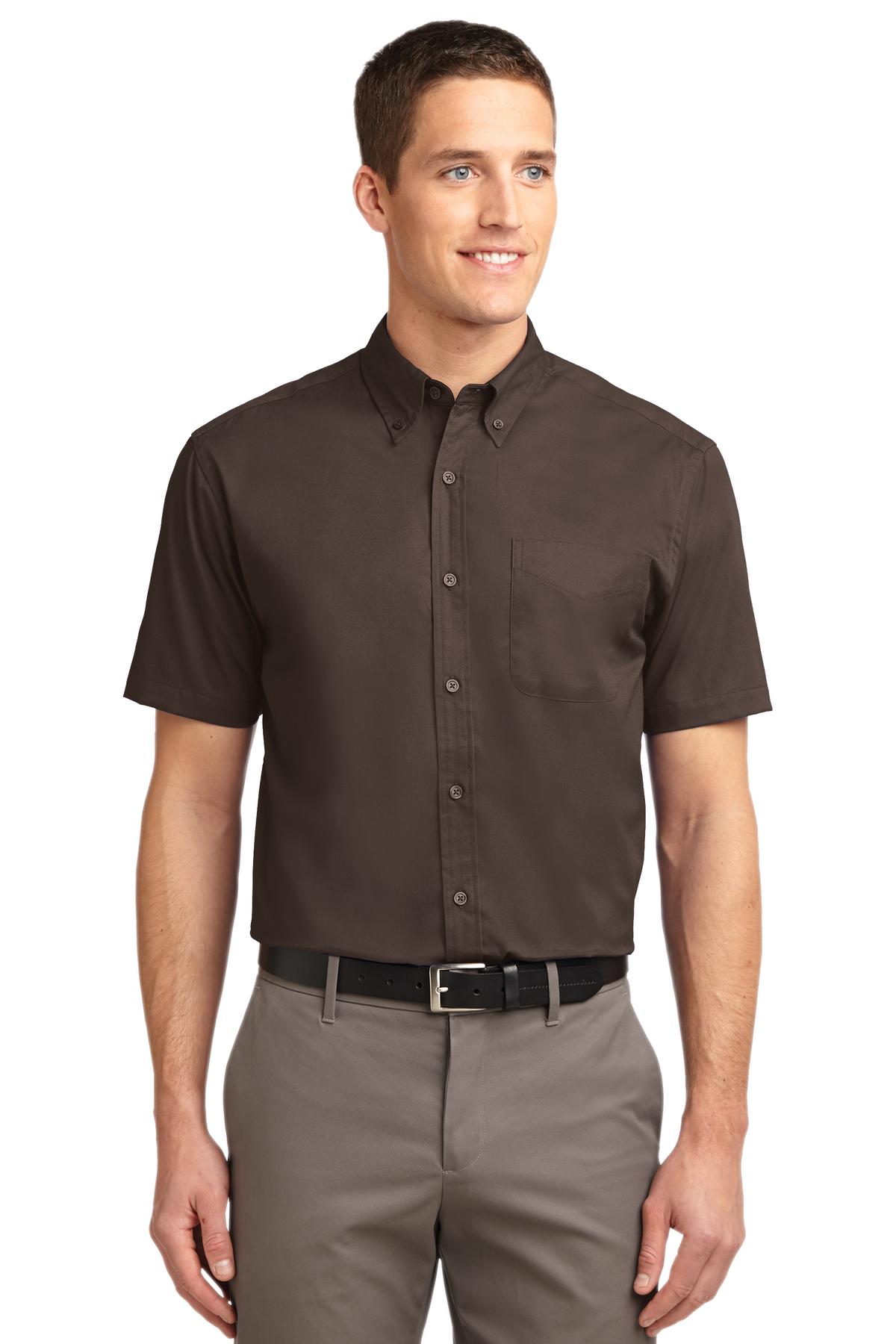 Port Authority  Short Sleeve Easy Care Shirt.  S508