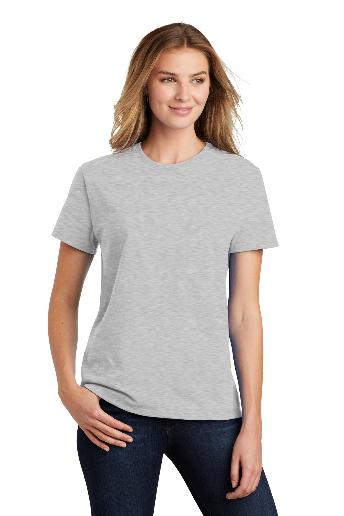 Port & Co ™ Women's Essential Tee. LPC61 - Ash