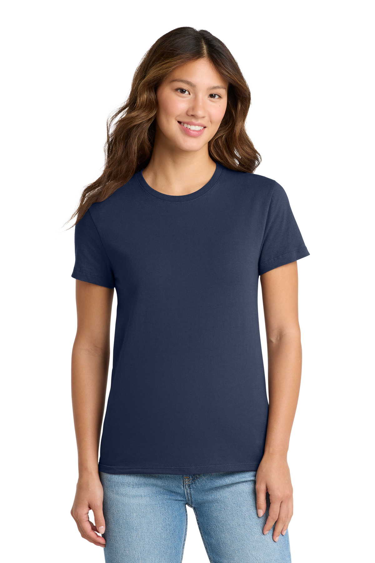 Port & Co ™ Women's Essential Tee. LPC61 - Navy