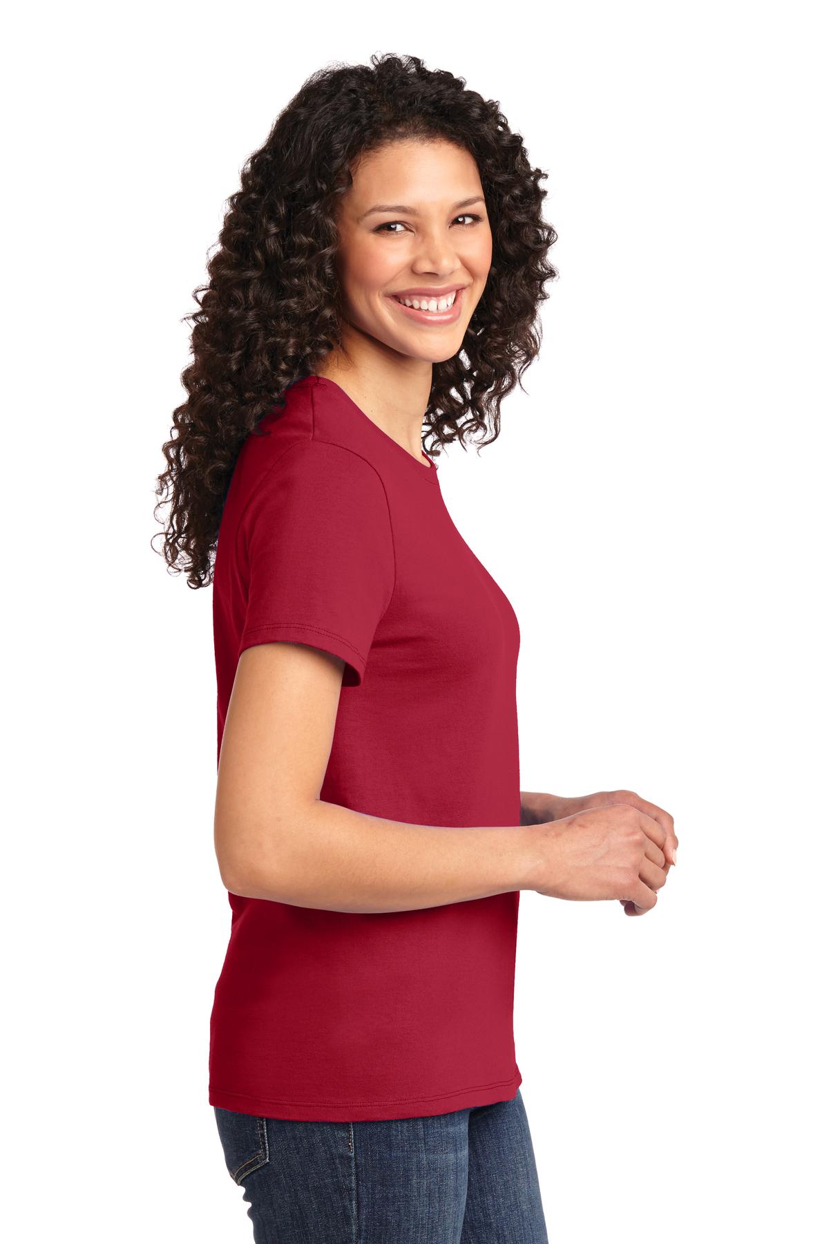 Port & Co Women's Essential Tee. LPC61