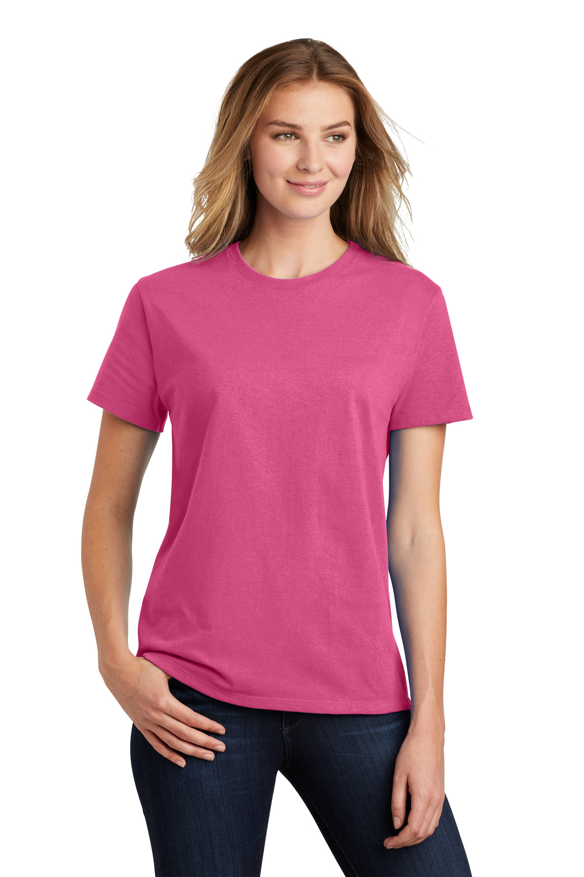 Port & Co ™ Women's Essential Tee. LPC61 - Sangria