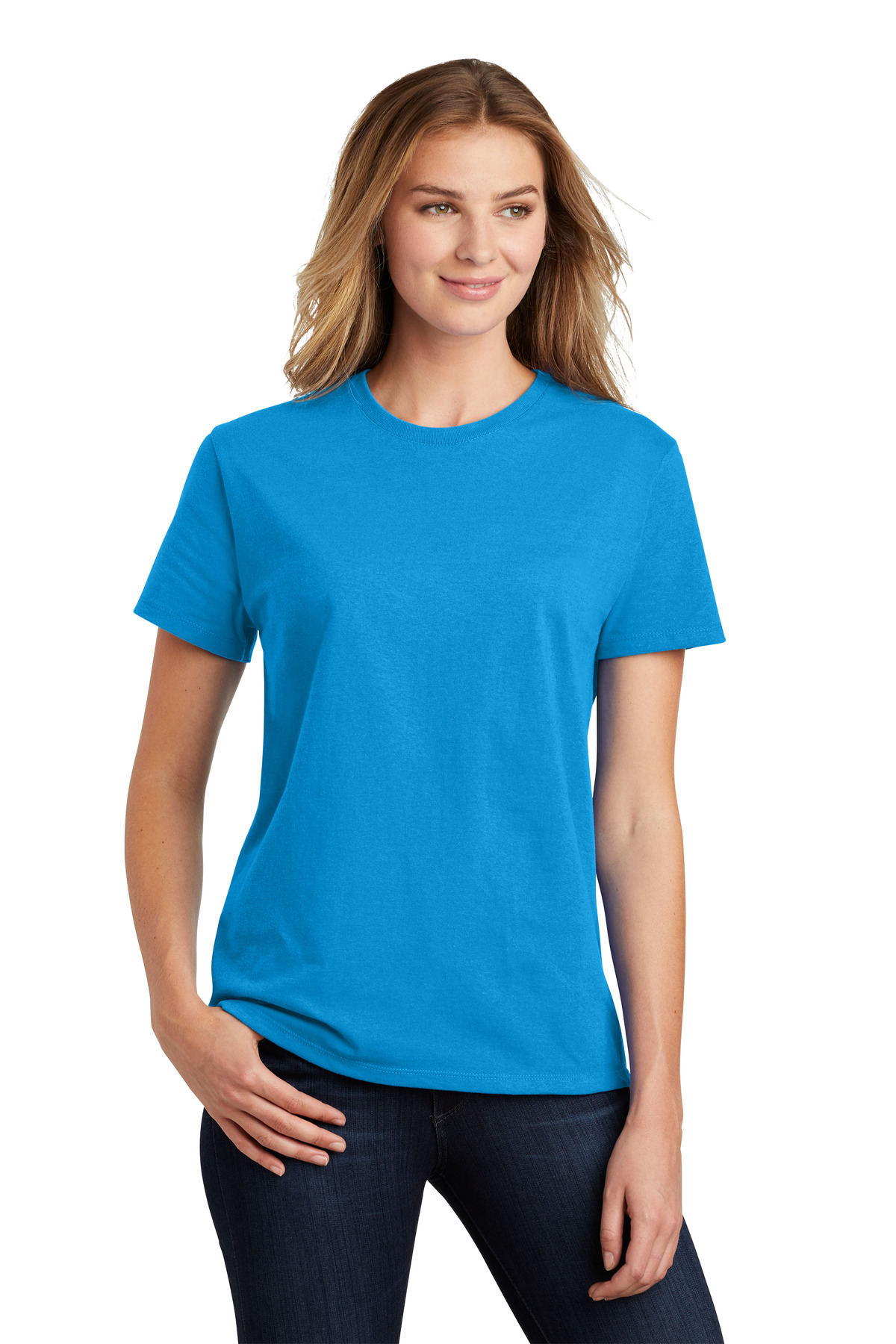 Port & Co ™ Women's Essential Tee. LPC61 - Sapphire