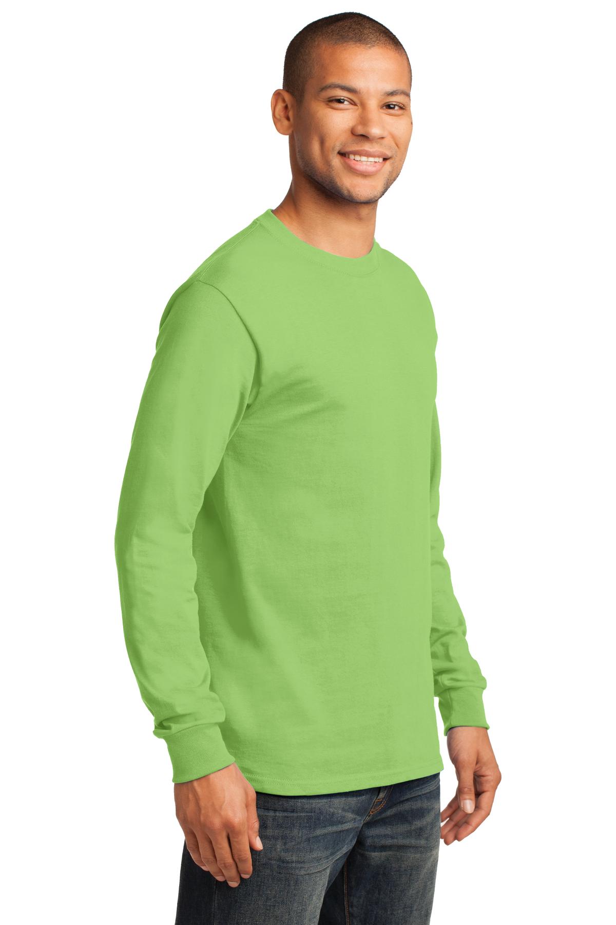 Port & Company - Tall Long Sleeve Essential Tee. PC61LST