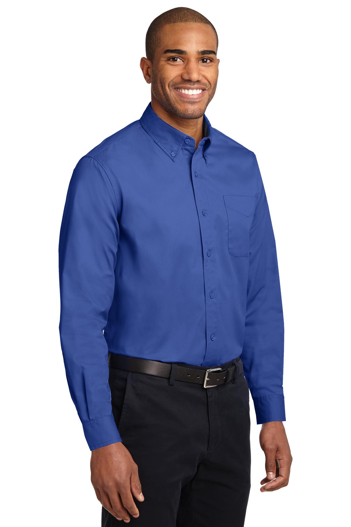 Port Authority Extended Size Long Sleeve Easy Care Shirt S608ES