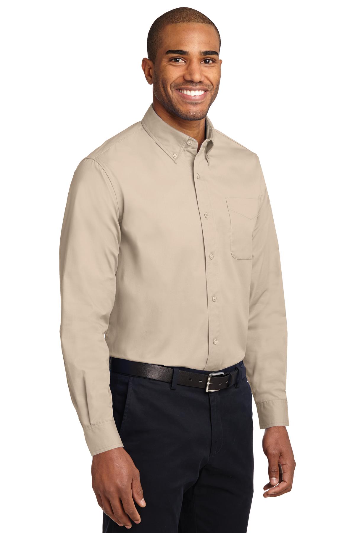 Port Authority Extended Size Long Sleeve Easy Care Shirt S608ES