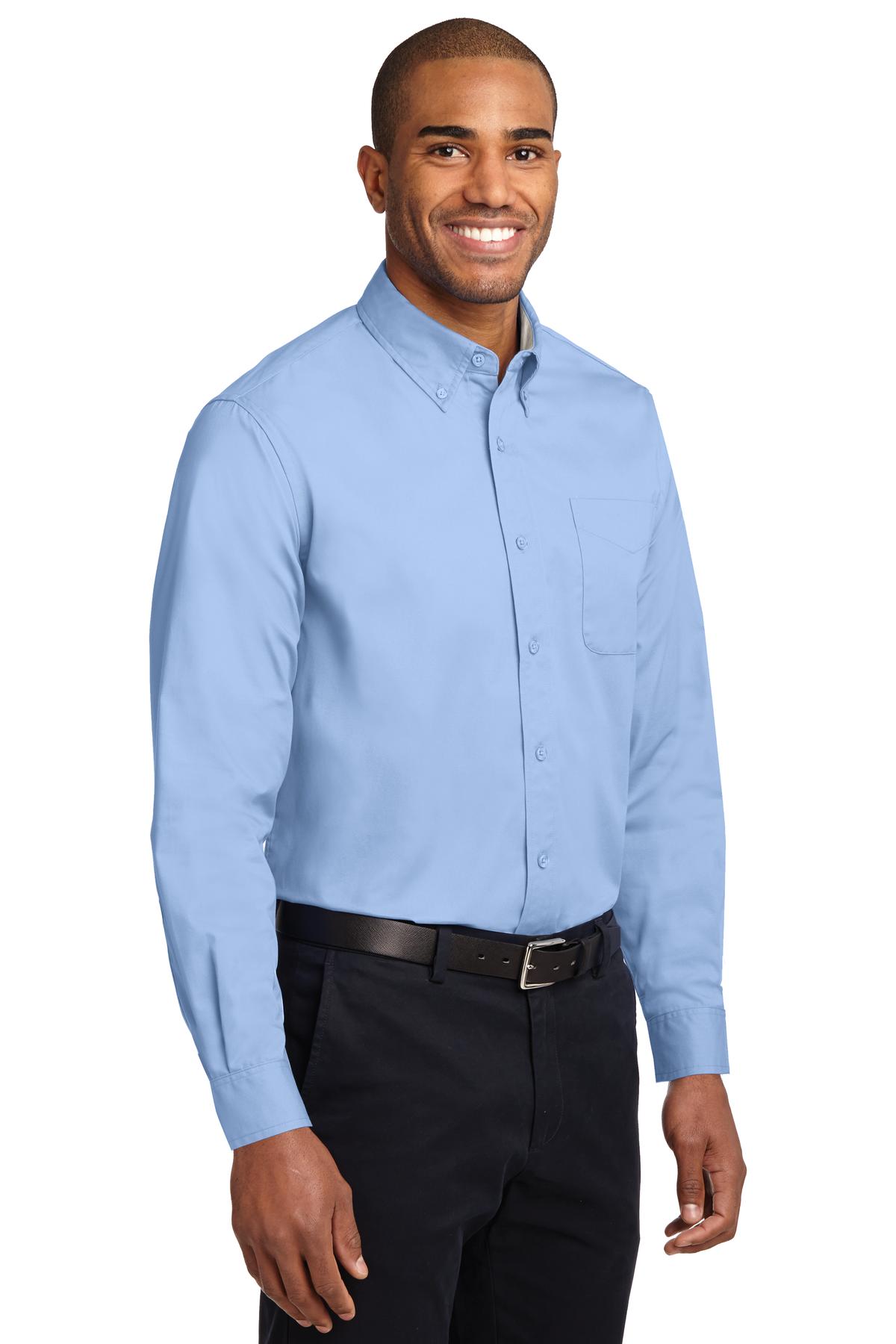 Port Authority Tall Long Sleeve Easy Care Shirt. TLS608
