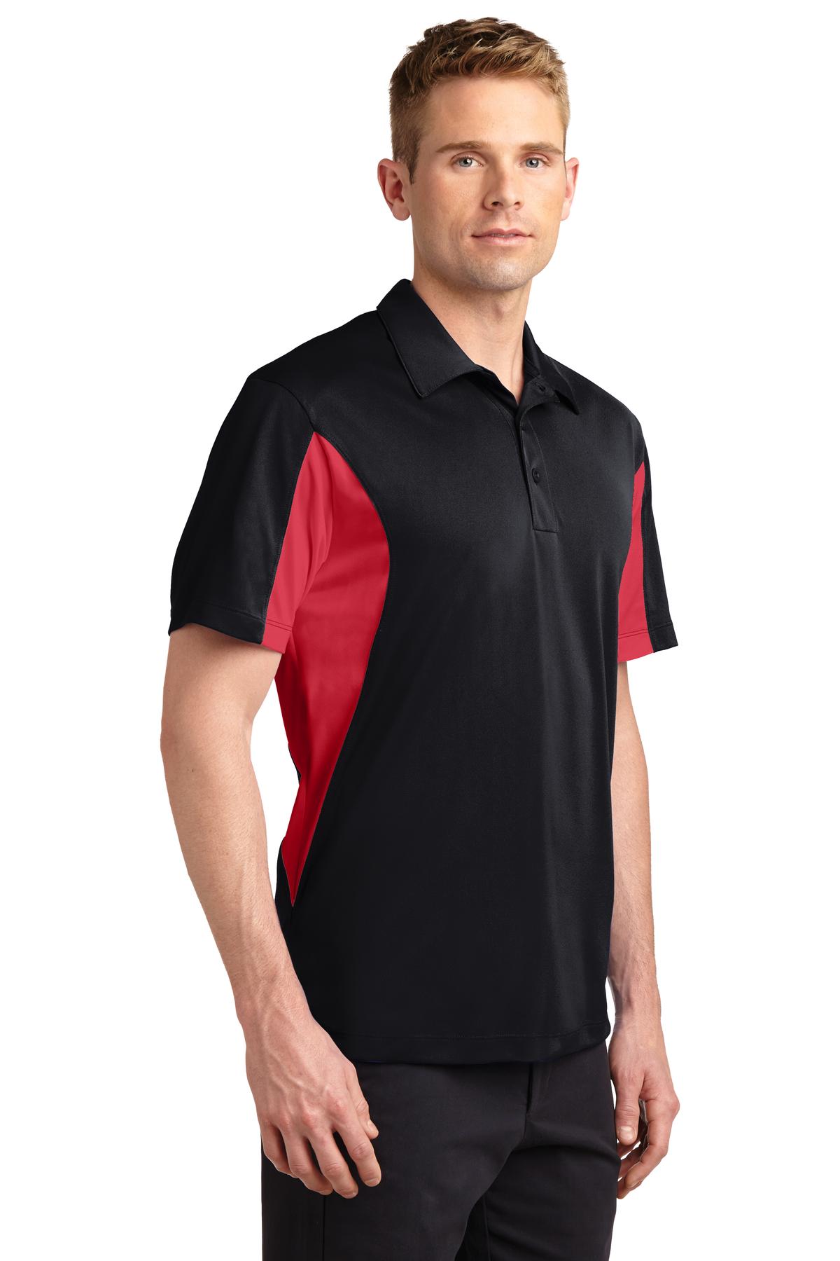 Sport-Tek Tall Side Blocked Micropique Sport-Wick Polo. TST655