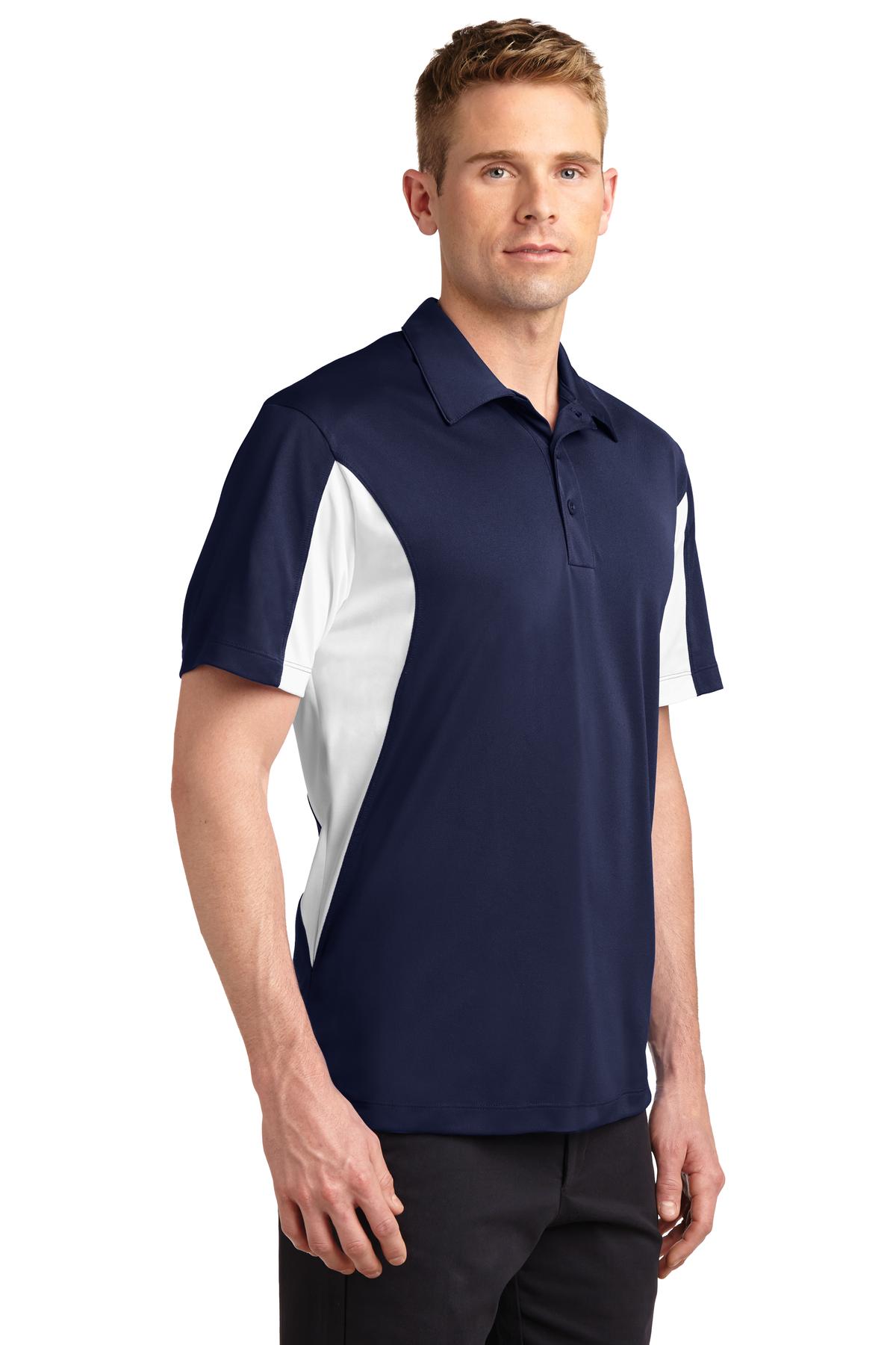 Sport-Tek Tall Side Blocked Micropique Sport-Wick Polo. TST655