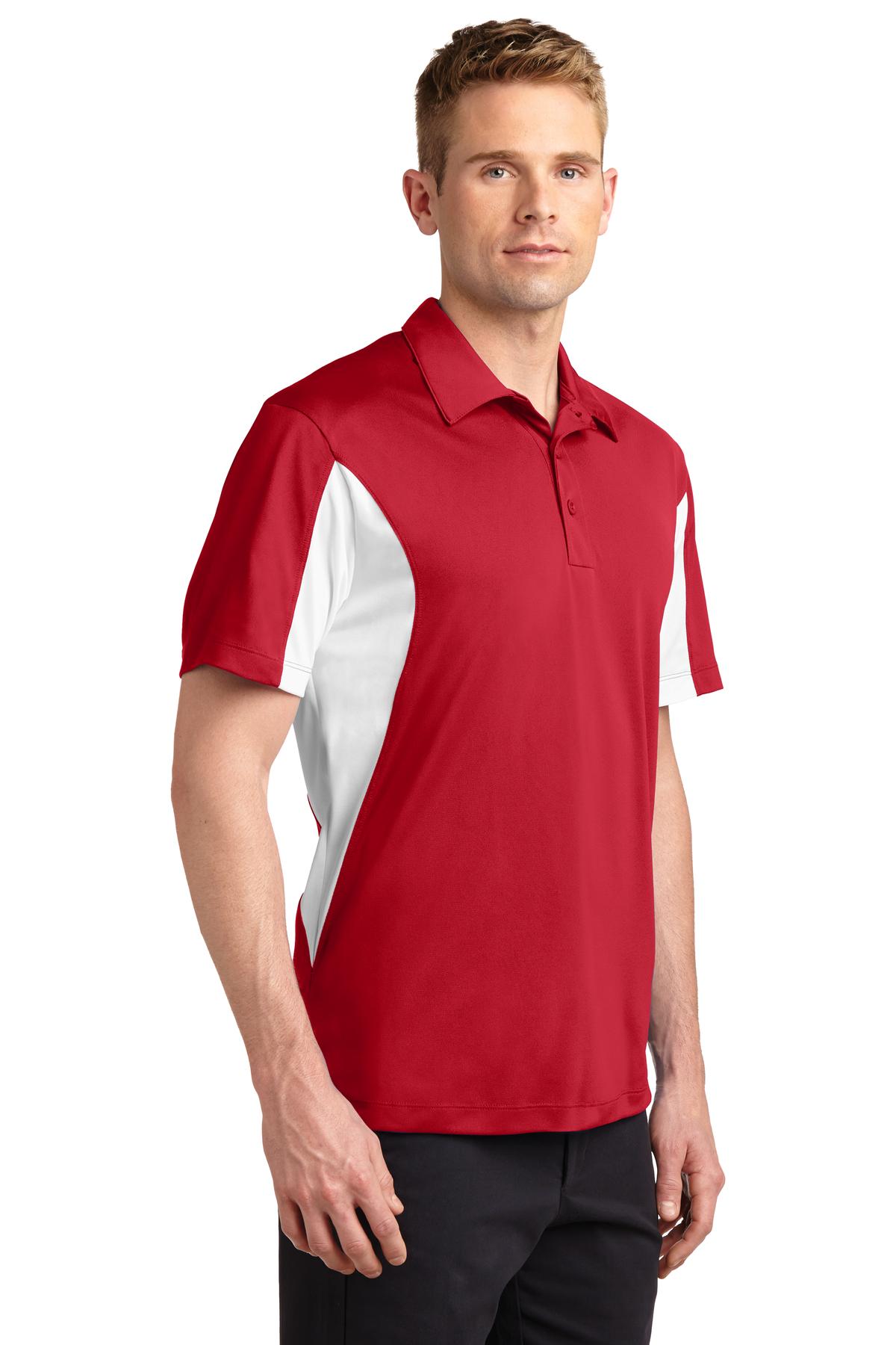 Sport-Tek Tall Side Blocked Micropique Sport-Wick Polo. TST655