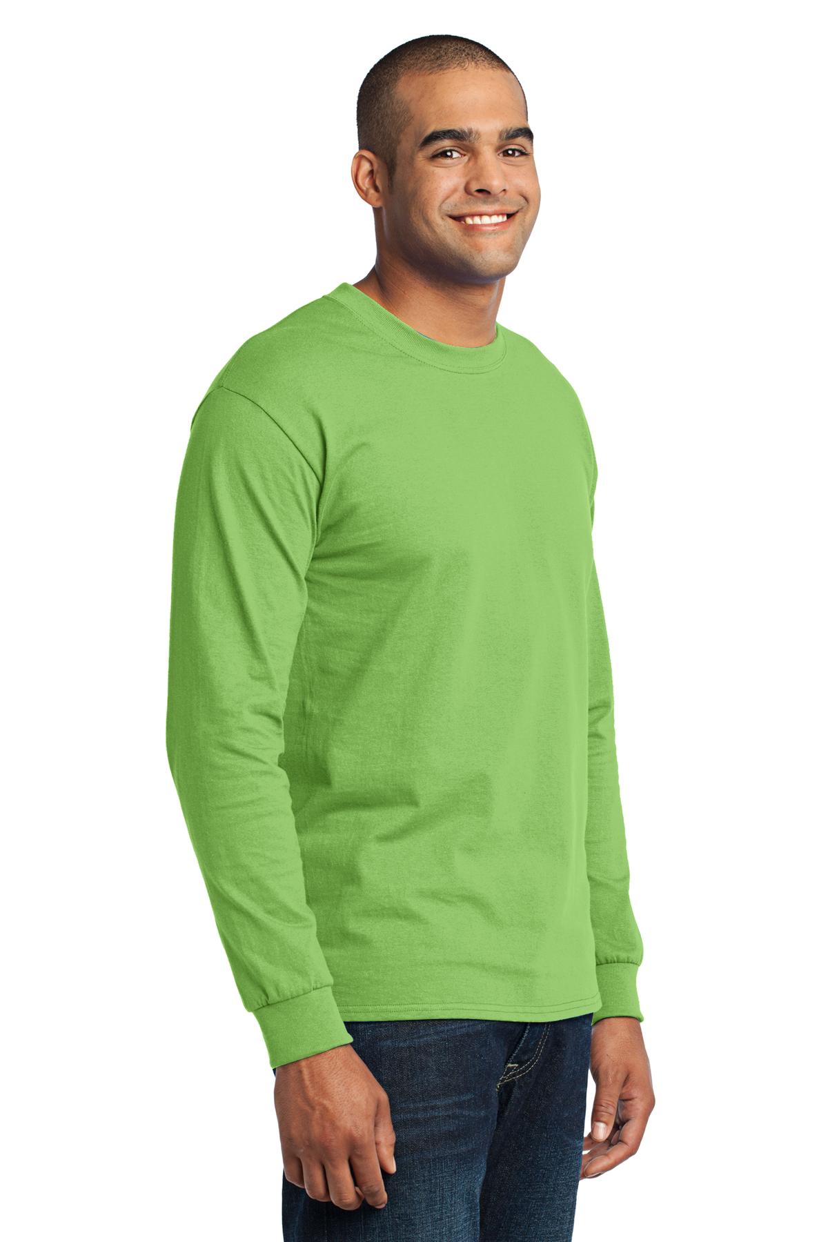 Port & Company - Long Sleeve Core Blend Tee. PC55LS