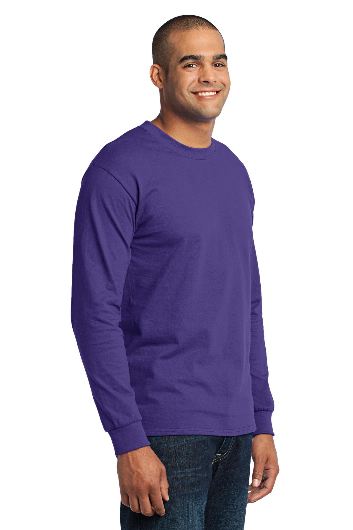 Port & Company - Long Sleeve Core Blend Tee. PC55LS