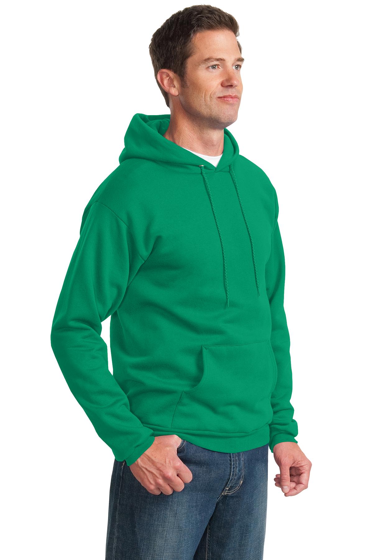 Port & Co Essential Fleece Pullover Hooded Sweatshirt. PC90H